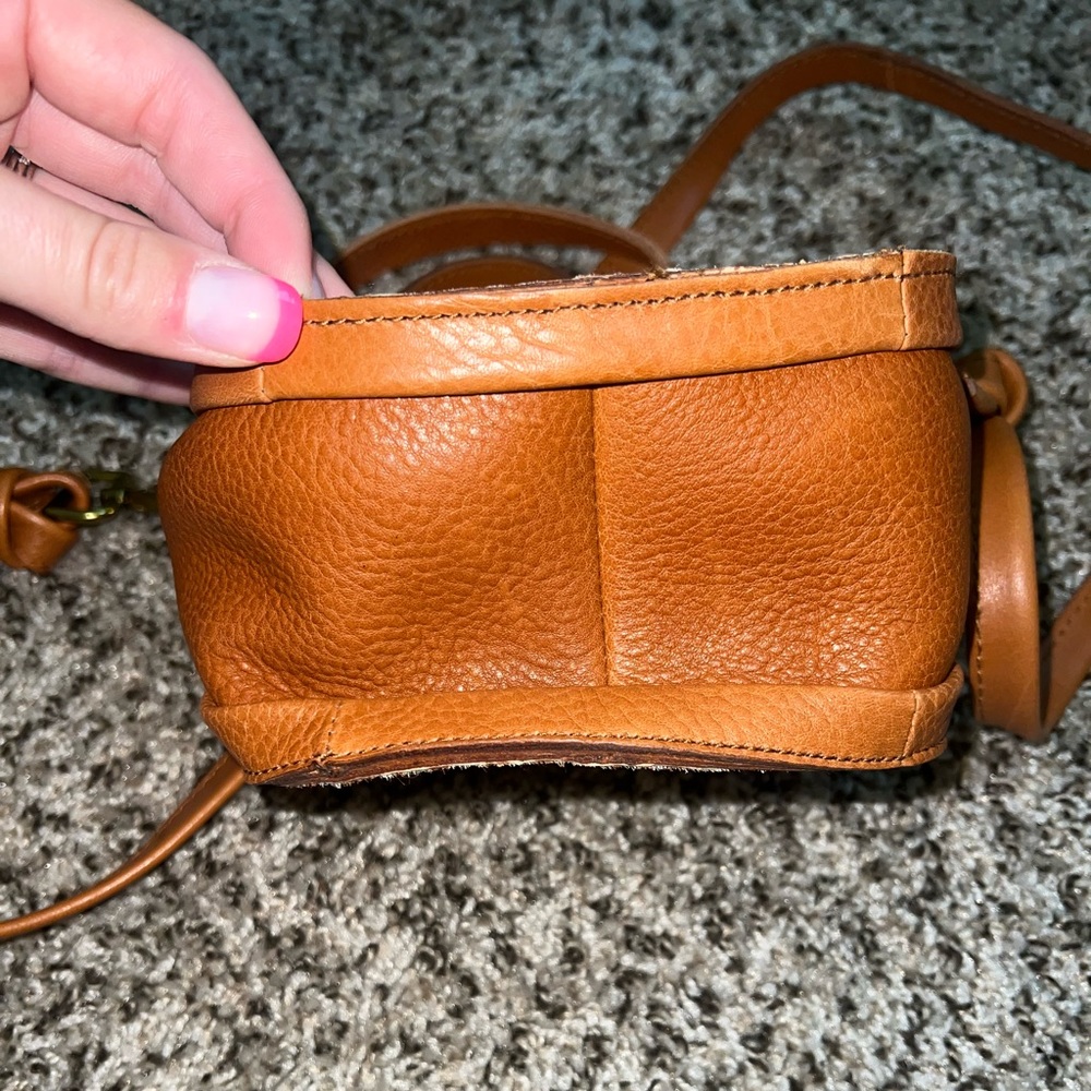 Madewell Tan and Cream Crossbody Bag - Picture 4 of 4